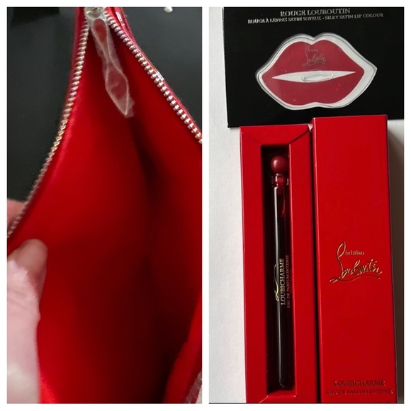 ❌🚫1 LEFT!! Christian Louboutin Lip Bag $4.99 SHIPPING FULL PRICE ONLY!! - Picture 4 of 5